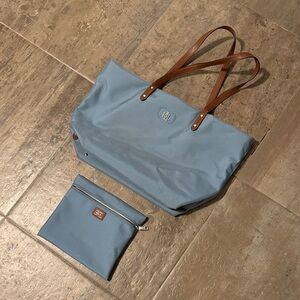 Polo Ralph Lauren Blue Tote Bag with vanity 👝